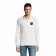 POLO PUBLICITAIRE MANCHES LONGUES HOMME 'WINTER II' BLANC