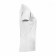 TEE SHIRT PUBLICITAIRE RESPIRANT FEMME BLANC 'SPORTY' 140 GR/M²