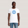 TEE SHIRT PUBLICITAIRE HOMME BIO BLANC 'PIONEER' 175 GR/M²