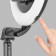 RING LIGHT BLUETOOTH® PERCHE À SELFIE/TRÉPIED AKASHI® 'HERA''