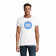 TEE SHIRT BLANC PERSONNALISABLE HOMME 'CRUSADER MEN' 150 GR/M²