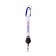 PORTE CLE PERSONNALISABLE MOUSQUETON DEROULEUR 'KILLA RPET'