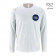 TEE SHIRT PERSONNALISABLE HOMME ML BLANC 'IMPERIAL LSL'