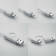 PORTE CLES CABLES PERSONNALISABLE 'MIDIA'