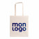 EXPRESS 24H   SAC SHOPPING PUBLICITAIRE A ANSES LONGUES NATURELS 'MARIETA' 150 GR/M²