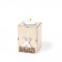 BOUGIE DE NOËL PERSONNALISÉE AROMATIQUE 'DOTTIE'