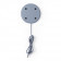 CHARGEUR INDUCTION PERSONNALISE 5W LIEGE CIMENT 'MUXA'