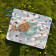 COUVERTURE PIQUE NIQUE REMBOURREE PERSONNALISABLE 'GERIE'