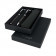 PARURE DE STYLO PERSONNALISABLE BILLE ET ROLLER 'CARBON' 
