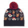BONNET TRICOTE DE NOEL PUBLICITAIRE 'POMPOM'