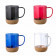 MUG VERRE ET LIEGE PERSONNALISABLE 'MERLINO POIGNEE'