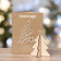 LETTRE DE NOEL PERSONNALISABLE 'SNOW'