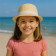 CHAPEAU PERSONNALISABLE 'BRAZ KIDS PAILLE CLAIRE EU'