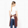 TABLIER LONG PERSONNALISABLE EN COTON RECYCLE 200G 'KARITAB'