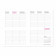 AGENDA SEMAINIER PU SOUPLE PERSONNALISE 'APRIL'