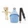 SAC BANDOULIERE OURSON PERSONNALISABLE 'PIPOUCE'