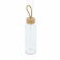 BOUTEILLE PERSONNALISABLE EN VERRE ET BAMBOU 500ML 'CULOA'