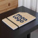 BLOC NOTES EN BAMBOU A5 PERSONNALISE 'ANGLUS'