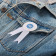 RUBAN BROCHE AVEC EPINGLETTE PERSONNALISABLE 'HOLAK'