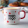 MUG CERAMIQUE DE NOEL PERSONNALISABLE 320ML 'VINEL'
