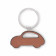 PORTE CLE EN PU RECYCLE PERSONNALISE 'ANGELOS VOITURE'