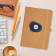 CARNET A5 CARTON RECYCLE PERSONNALISABLE 'ORMA'