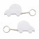 PORTE CLES PERSONNALISABLE METRE RUBAN 'DANO VOITURE 1M'