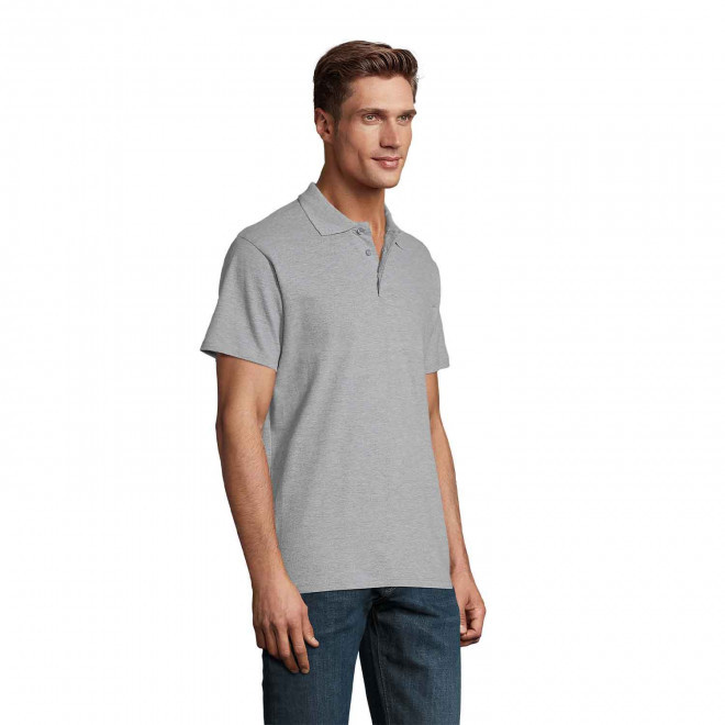 POLO PERSONNALISÉ HOMME 'SPRING' COULEUR 210 GR/M²