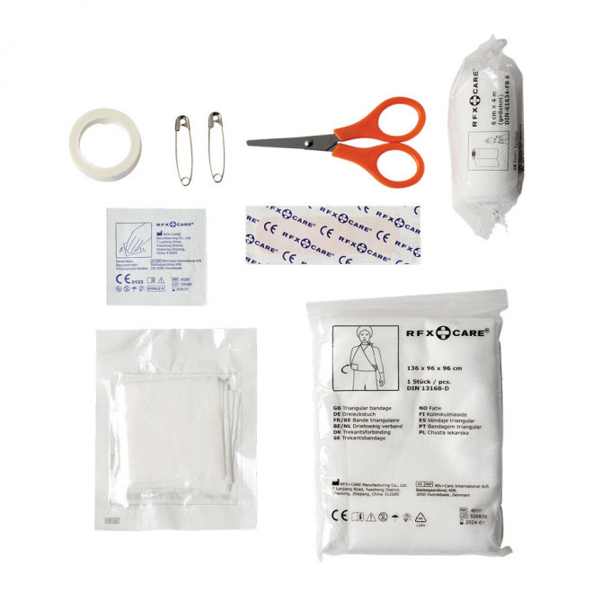 TROUSSE PERSONNALISÉE DE PREMIERS SECOURS 'ASSURO'