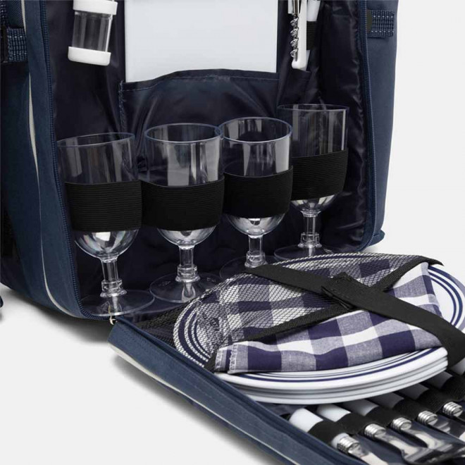 SAC À DOS PIQUE NIQUE PUBLICITAIRE 4 PERS. 'EXCURSION'