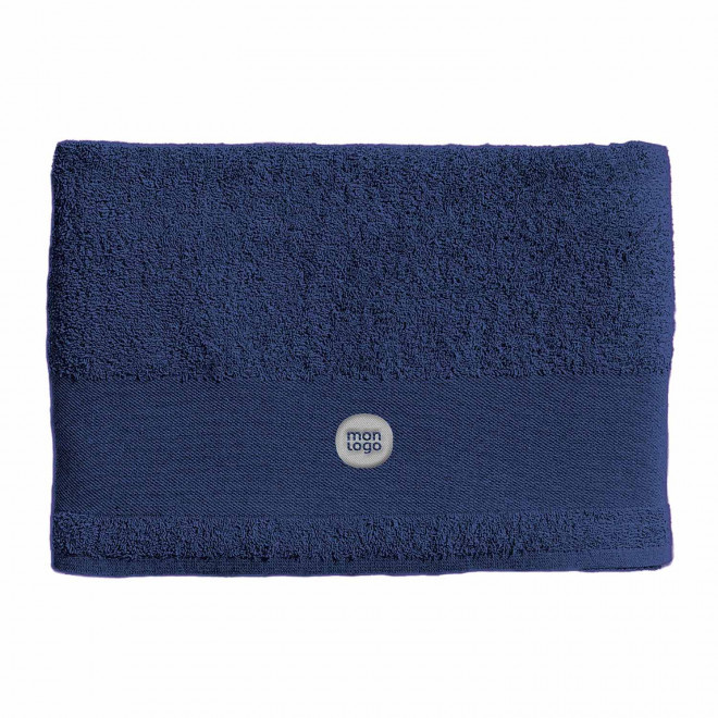SERVIETTE DE BAIN PERSONNALISÉE COULEUR 70x140 CM 'ISLAND'
