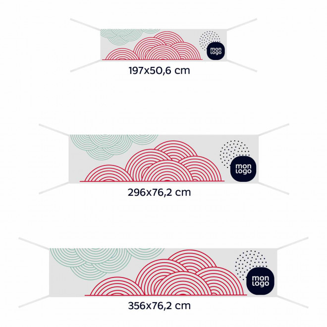 BANDEROLE PUBLICITAIRE 'CREATIVA' MULTI FORMATS