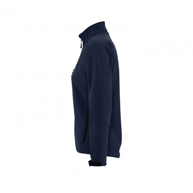 VESTE PUBLICITAIRE ZIPPÉE SOFTSHELL FEMME 'RELAX' 340 GR/M²