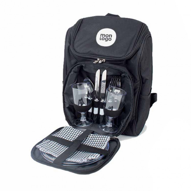 SAC À DOS PIQUE NIQUE PUBLICITAIRE 2 PERSONNES 'OUTSIDE'