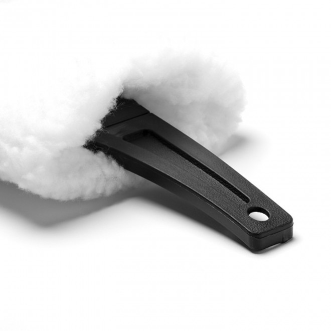 GRATTOIR PARE BRISE AVEC GANT PERSONNALISE 'MENUIRES'