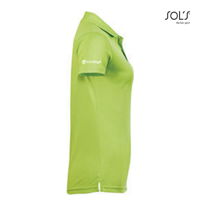 POLO PUBLICITAIRE RESPIRANT FEMME 'PERFORMER' 180 GR/M²