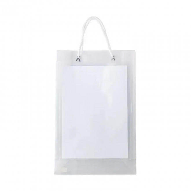 SAC PUBLICITAIRE TRANSPARENT A4 'DORINA'