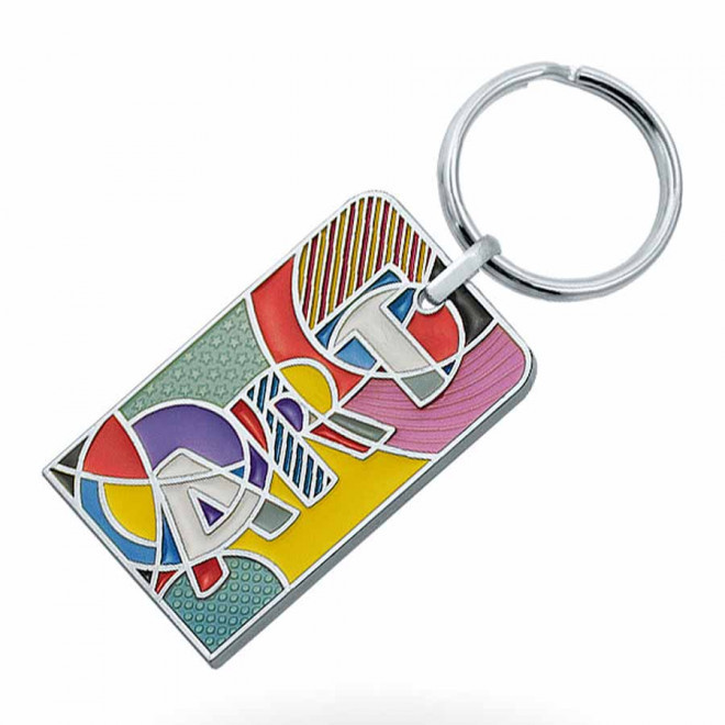 PORTE CLES PERSONNALISÉ SUR MESURE EN ZAMAC 2D 'CUSTOM'