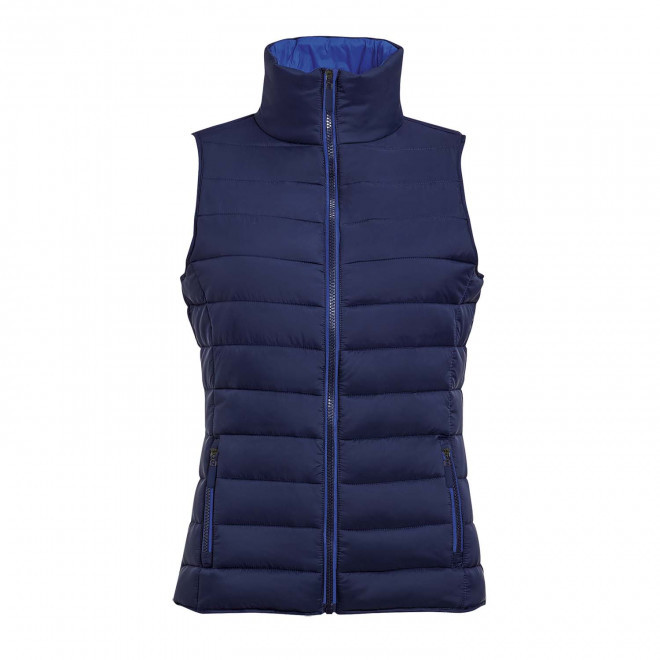 DOUDOUNE PUBLICITAIRE SANS MANCHE FEMME 'WAVE'