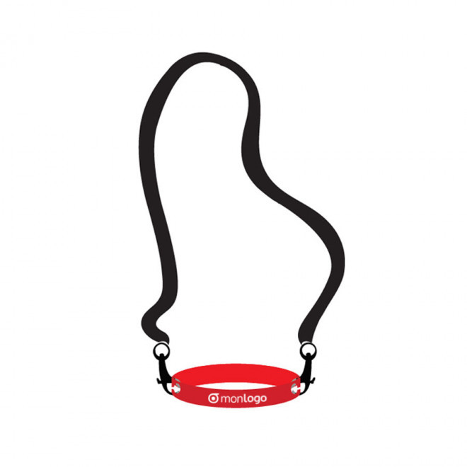 PORTE GOBELET 30 CL ET 60 CL TOUR DE COU PUBLICITAIRE 'BORELIA'