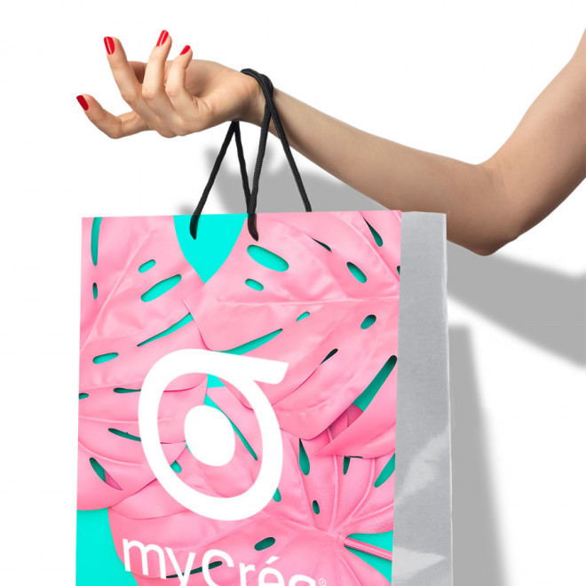 SAC LUXE CORDELETTES 'BAYAMO' QUADRI 170 GR/M²