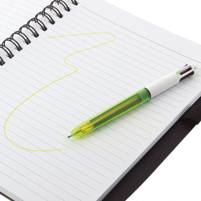STYLO PUBLICITAIRE BIC® 4 COULEURS 'FLUO'