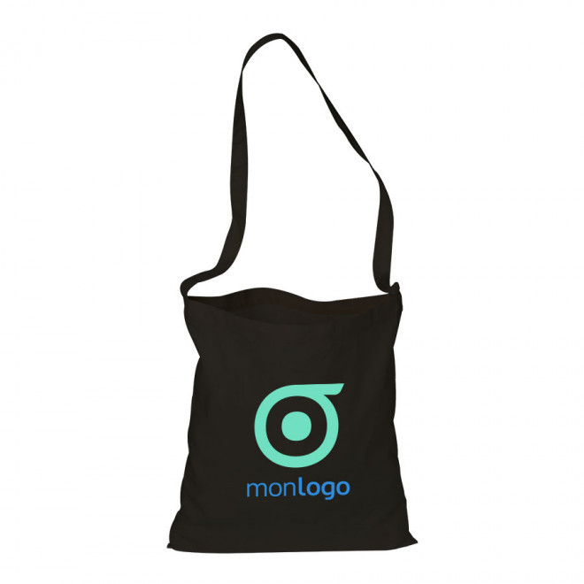 TOTE BAG PUBLICITAIRE BANDOULIÈRE 'PUERTO' NOIR