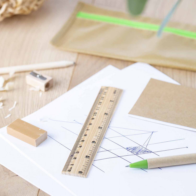 KIT DE BUREAU PUBLICITAIRE AVEC TROUSSE 'ECOKIT'