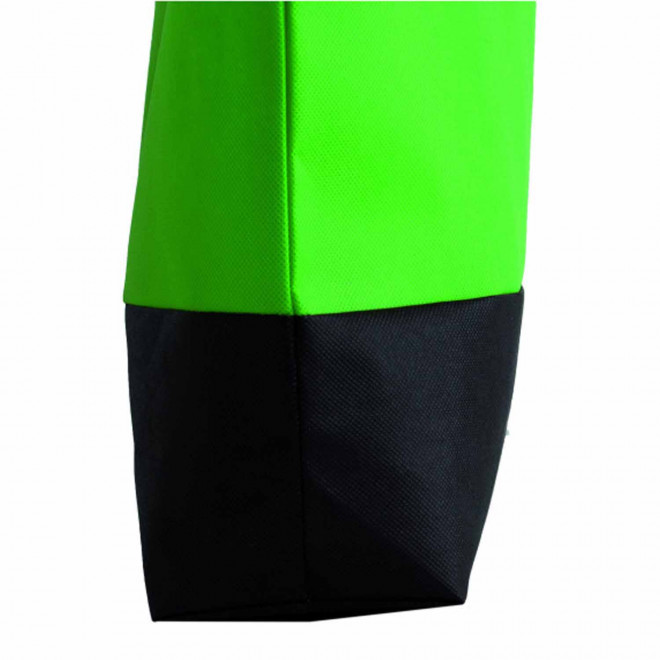 SAC SHOPPING PUBLICITAIRE BICOLORE ANSES LONGUES 'LUPITA' 100 GR/M²