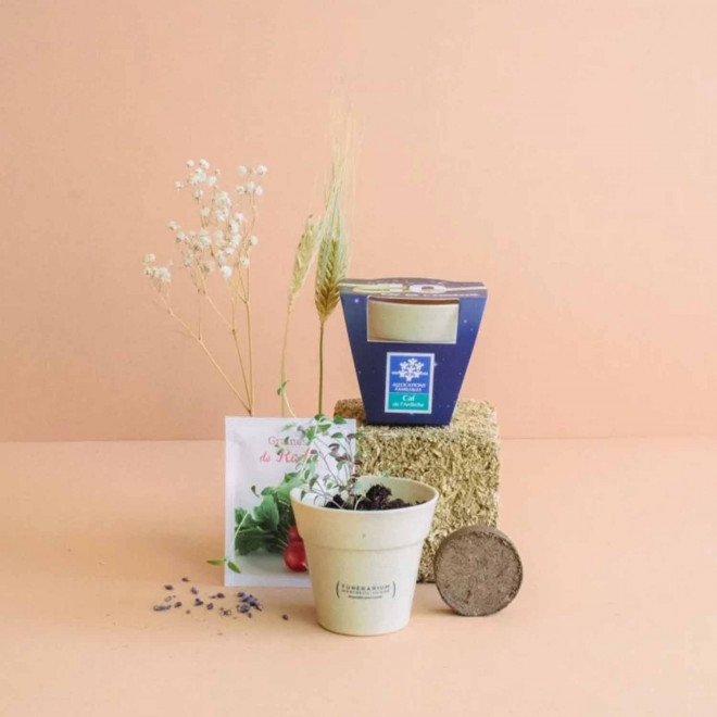 KIT DE PLANTATION BIODÉGRADABLE PERSONNALISÉ 'ARROSY'