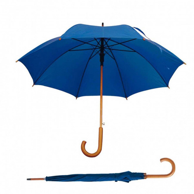 RAPIDE 4J   PARAPLUIE PUBLICITAIRE AUTOMATIQUE CANNE BOIS 'DUNDEE'
