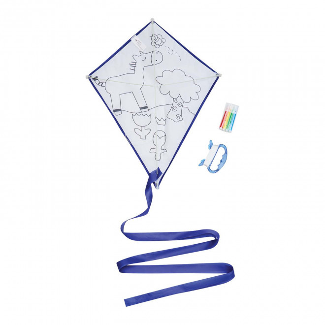 CERF VOLANT PUBLICITAIRE À COLORIER 'MAGGIE'