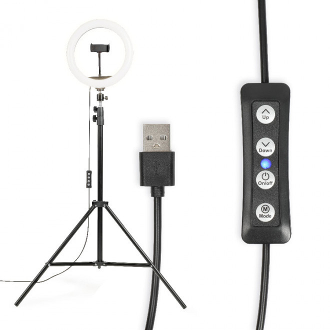 RING LIGHT PERSONNALISÉE AVEC TRÉPIED LIVOO® 'SPOTLIGHT'