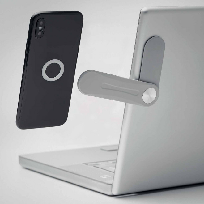 SUPPORT DE TELEPHONE PUBLICITAIRE POUR ÉCRAN LIVOO® 'EXTENSIO'